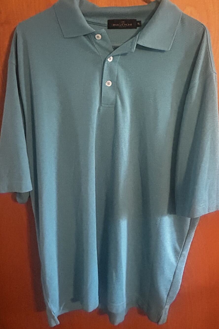 Bugatchi XL Polo - Teal
